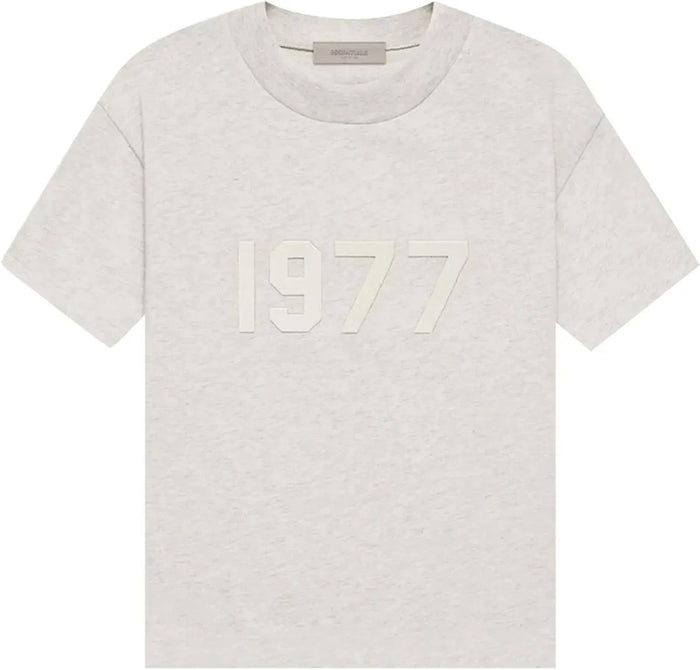 Fear of God Essentials SS Tee Light Oatmeal 1977