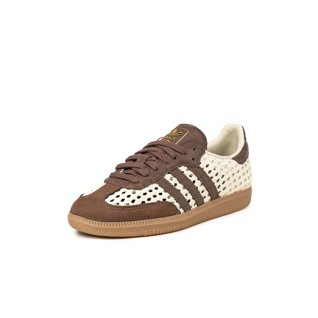 adidas Samba OG Basketweave Cream White Earth Strata