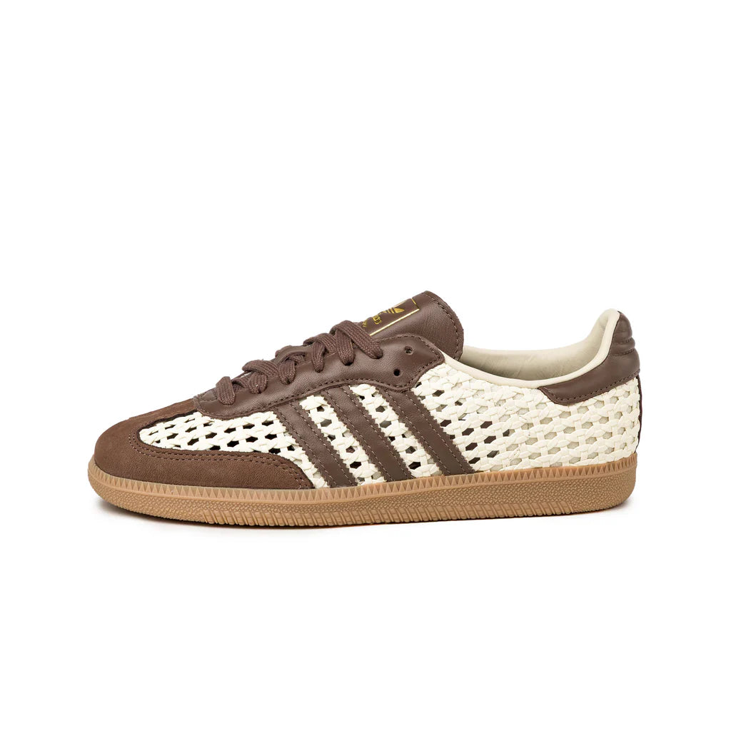 adidas Samba OG Basketweave Cream White Earth Strata