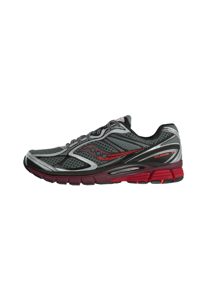Saucony ProGrid Guide 7 Silver Maroon