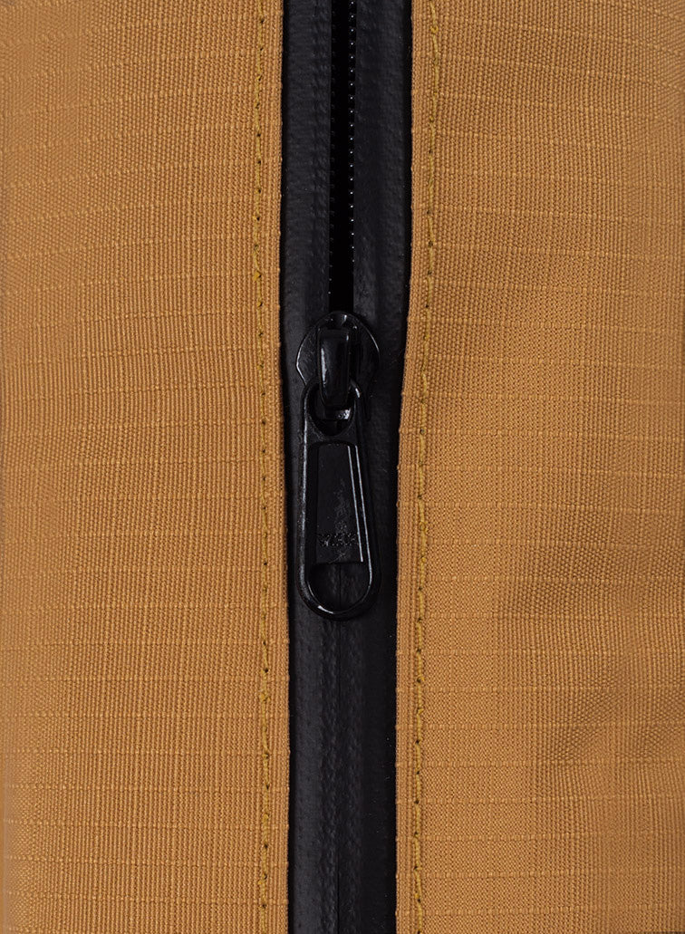 SUSAN BIJL The New Bum Bag Camel & Navy MEDIUM