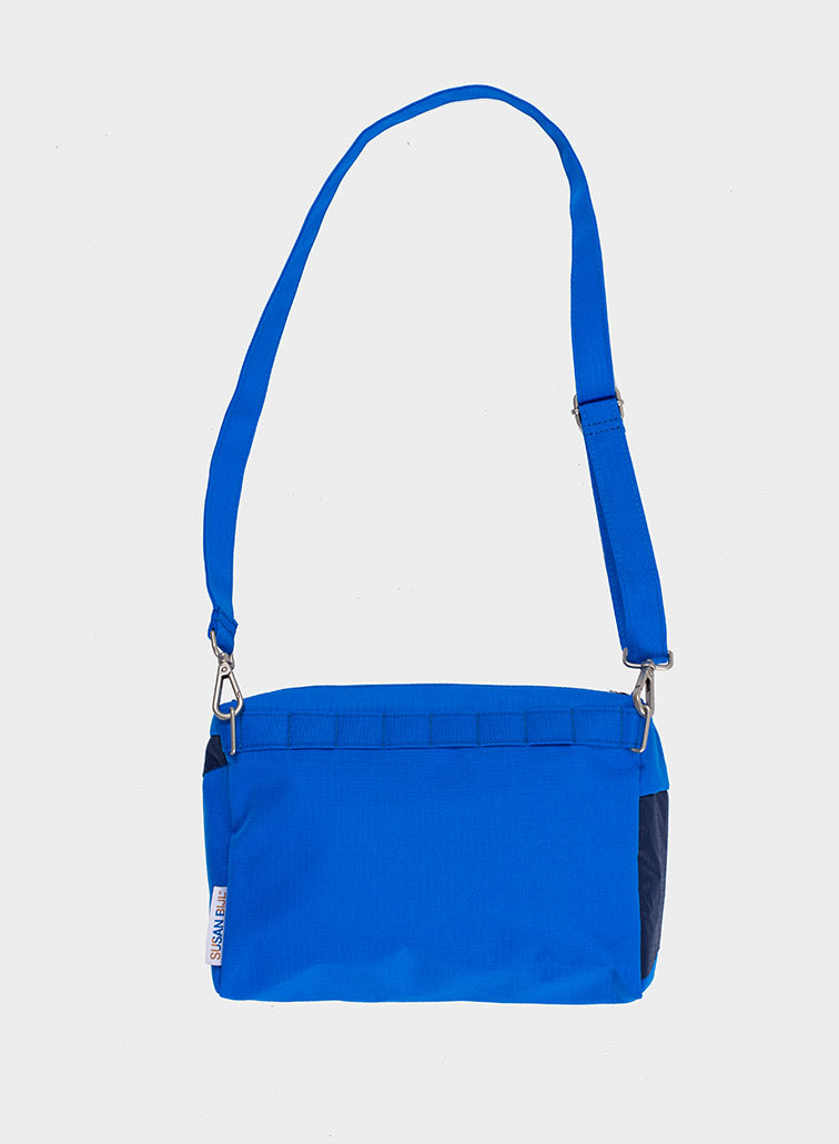 SUSAN BIJL The New Bum Bag Blue & Navy MEDIUM