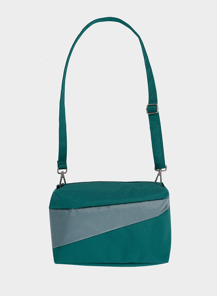 SUSAN BIJL The New Bum Bag Pine & Grey MEDIUM