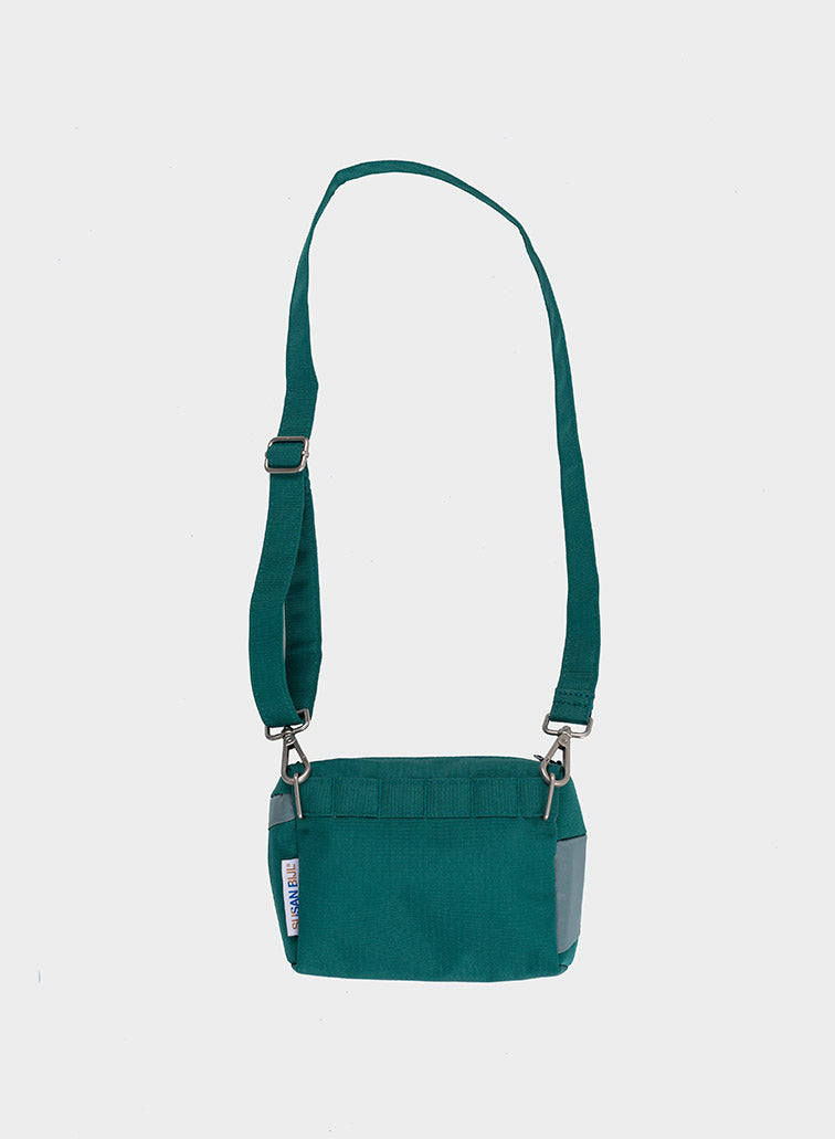 SUSAN BIJL The New Bum Bag Pine & Grey SMALL