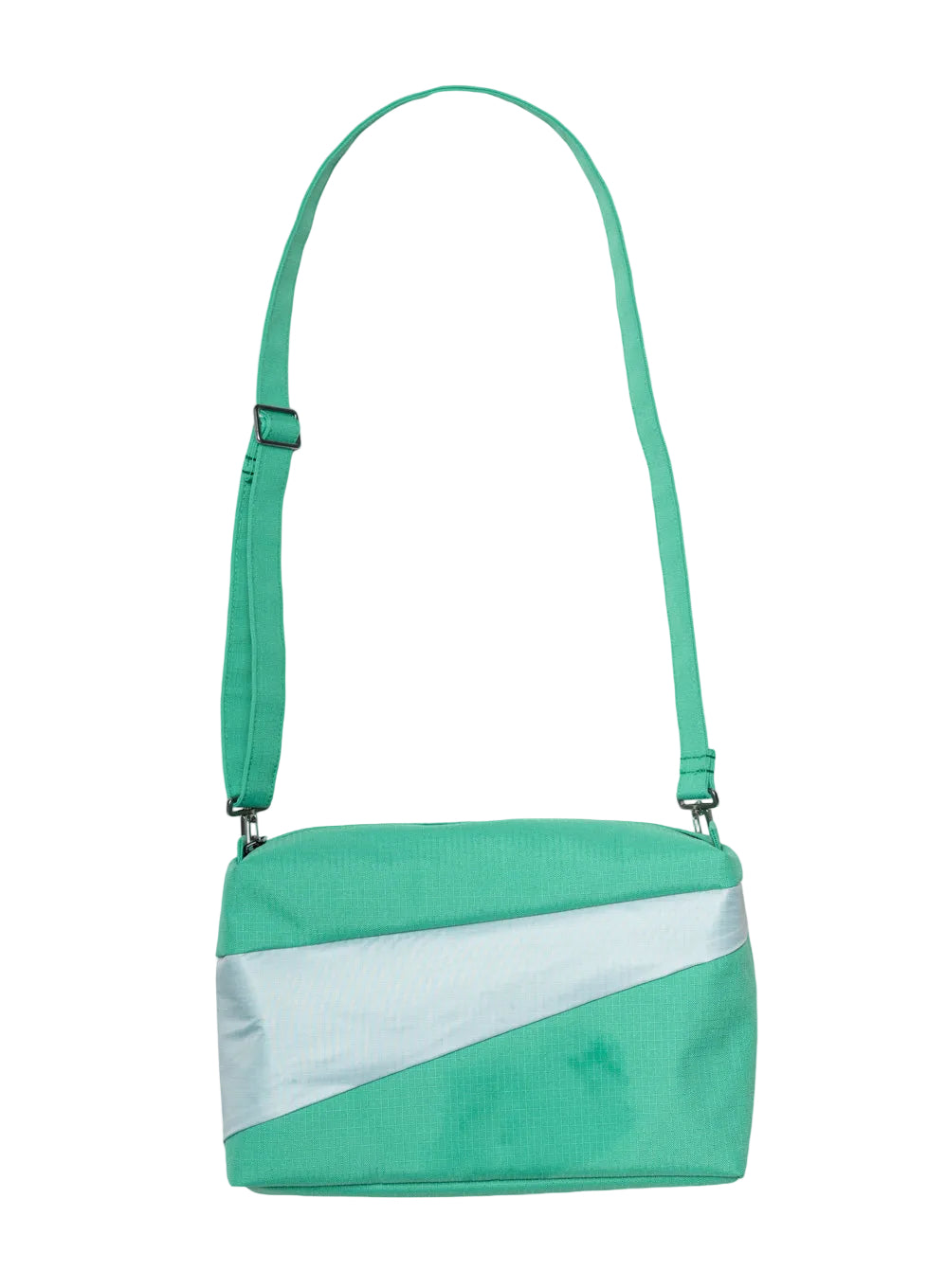 SUSAN BIJL The New Bum Bag Holly Green & Surf Spray MEDIUM
