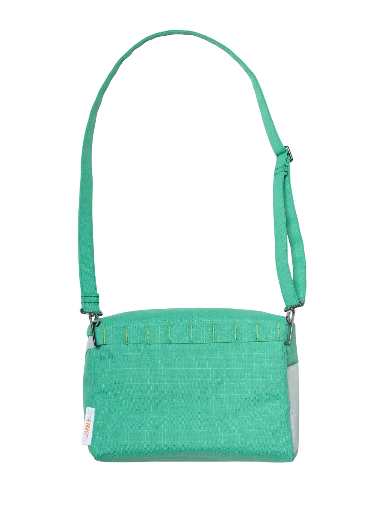 SUSAN BIJL The New Bum Bag Holly Green & Surf Spray MEDIUM