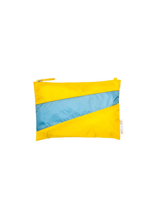 SUSAN BIJL The New Pouch Sunflower & Ocean MEDIUM