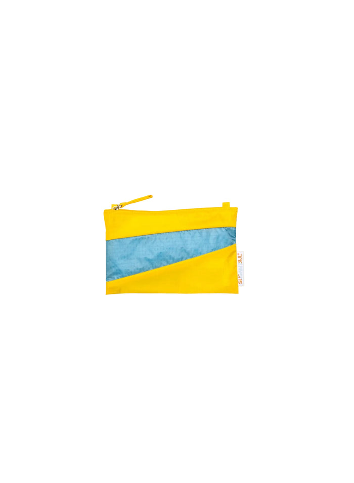 SUSAN BIJL The New Pouch Sunflower & Ocean SMALL