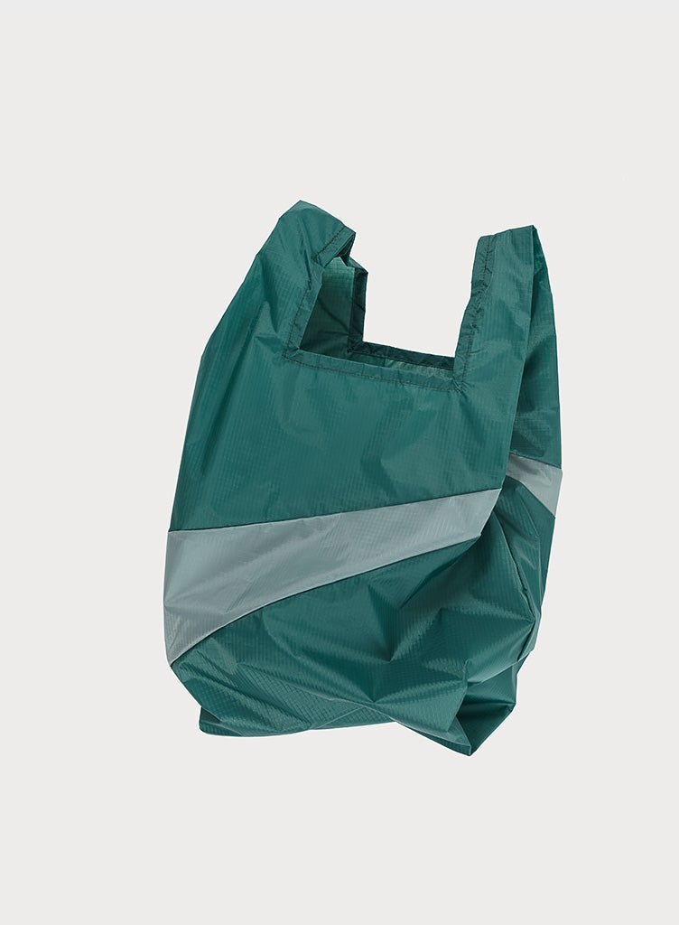 SUSAN BIJL The New Shopping Bag Pine & Grey MEDIUM