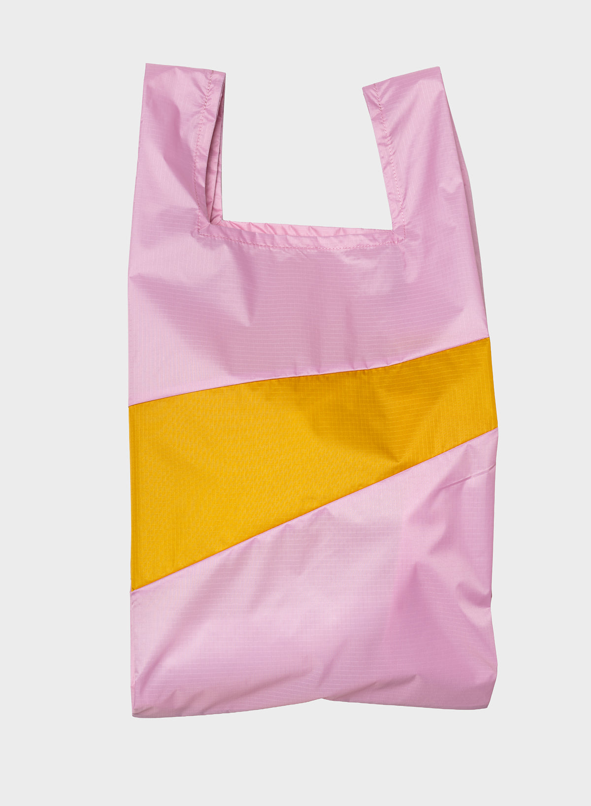 SUSAN BIJL The New Shopping Bag Pale Pink & Lino LARGE