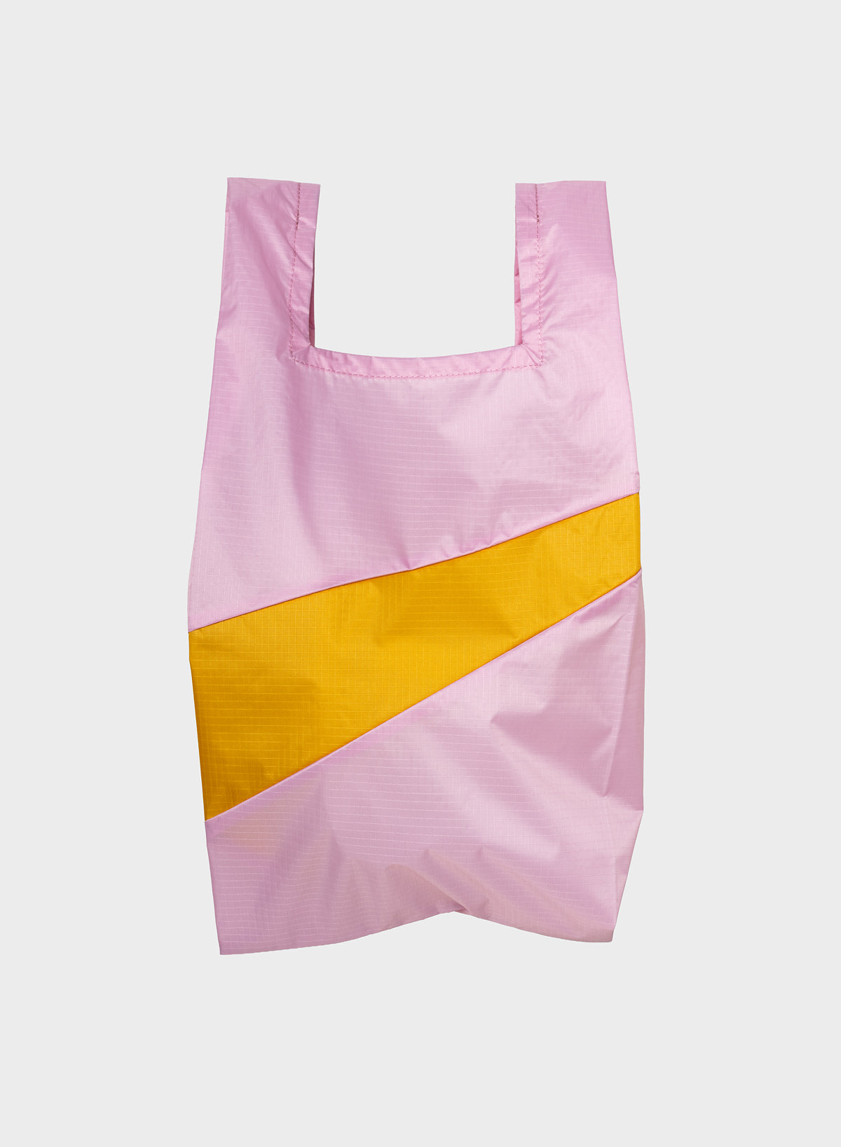 SUSAN BIJL The New Shopping Bag Pale Pink & Lino MEDIUM