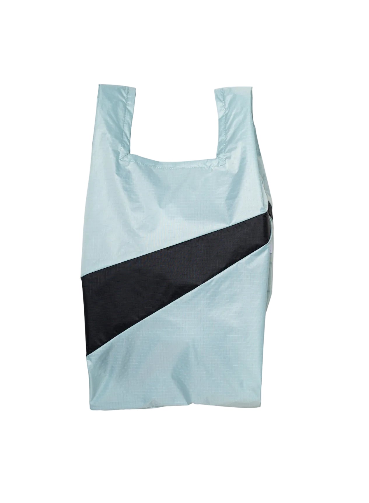 SUSAN BIJL The New Shopping Bag Surf Spray & Black MEDIUM