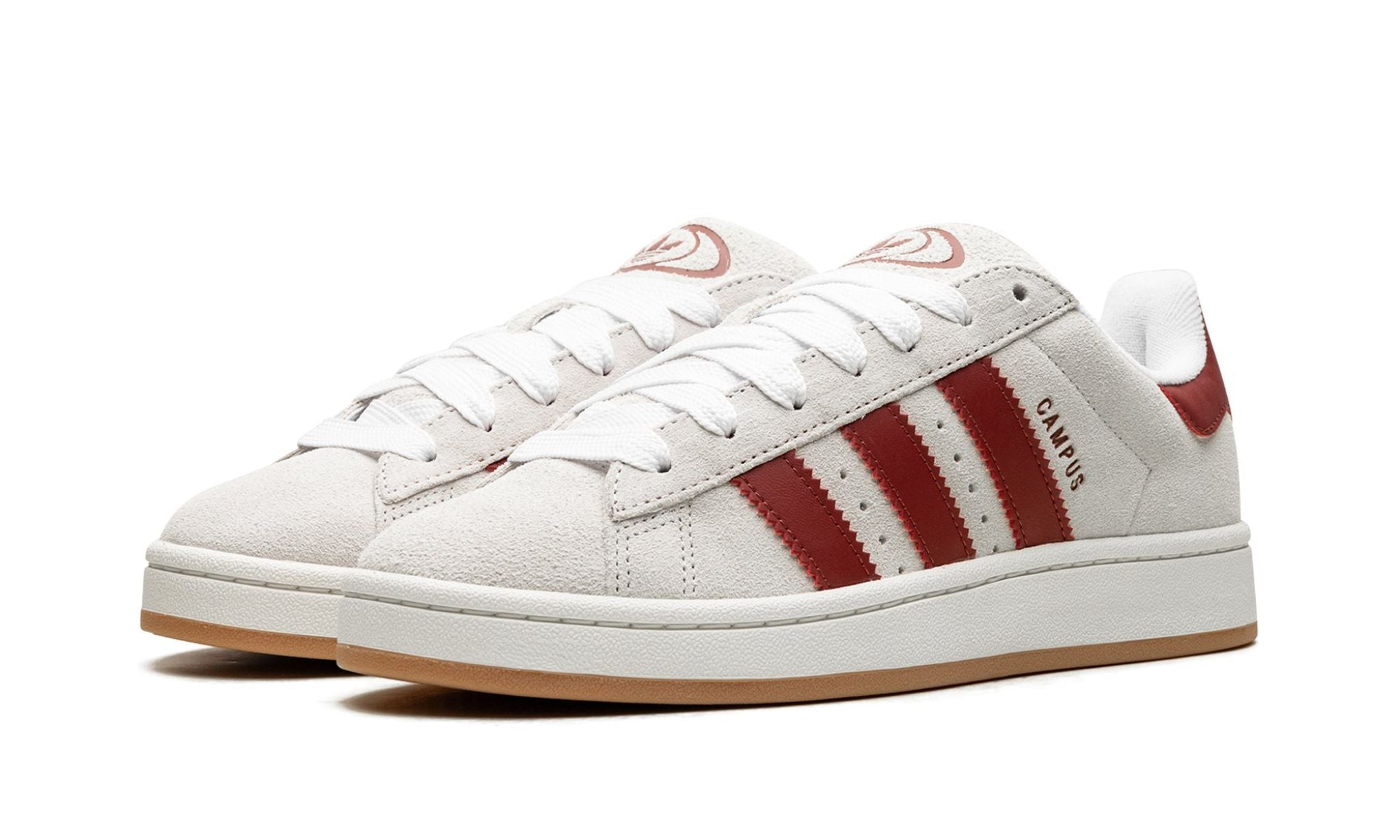 Adidas Campus Crystal White Preloved Ruby