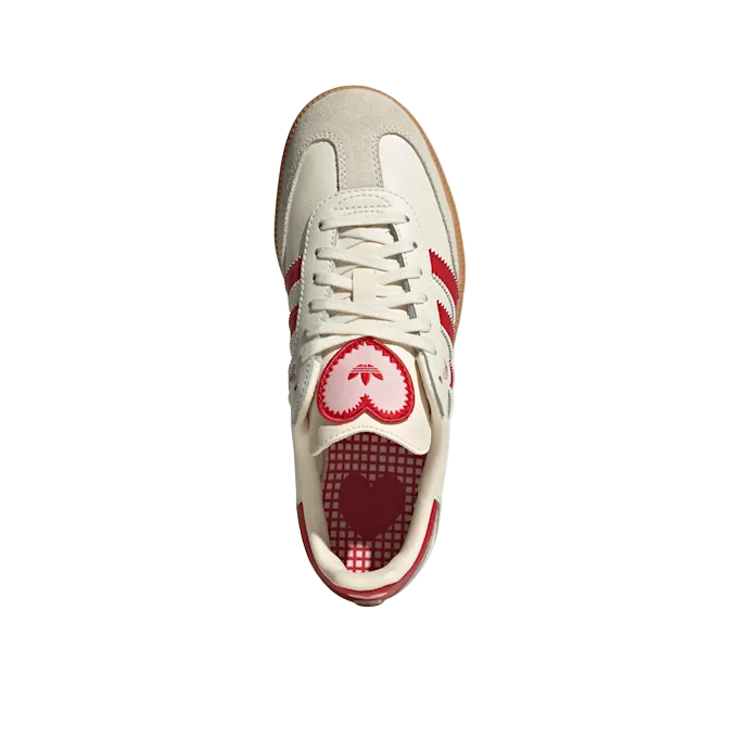 Adidas Samba OG Valentine's Day Cream White Scarlet