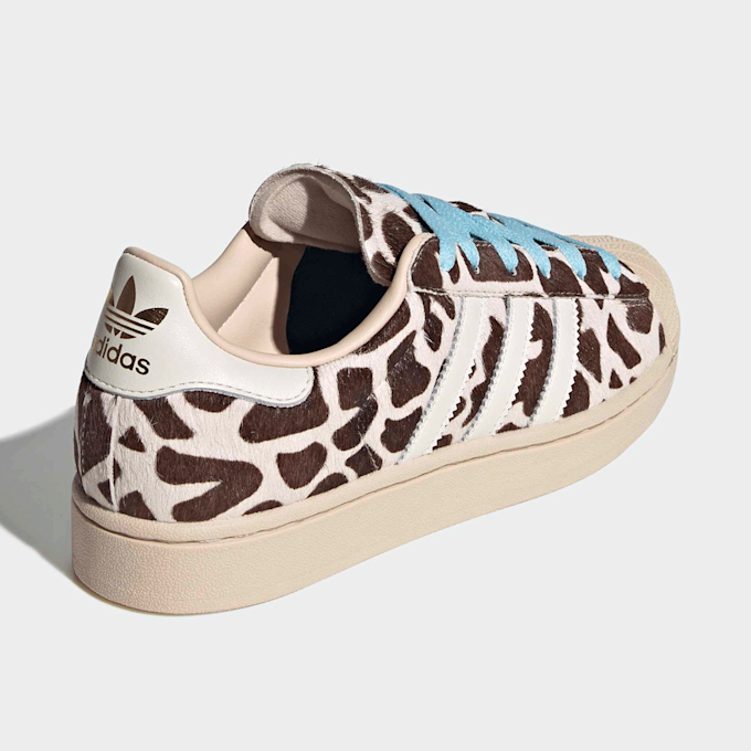 adidas Superstar II Cow Print Crystal Linen