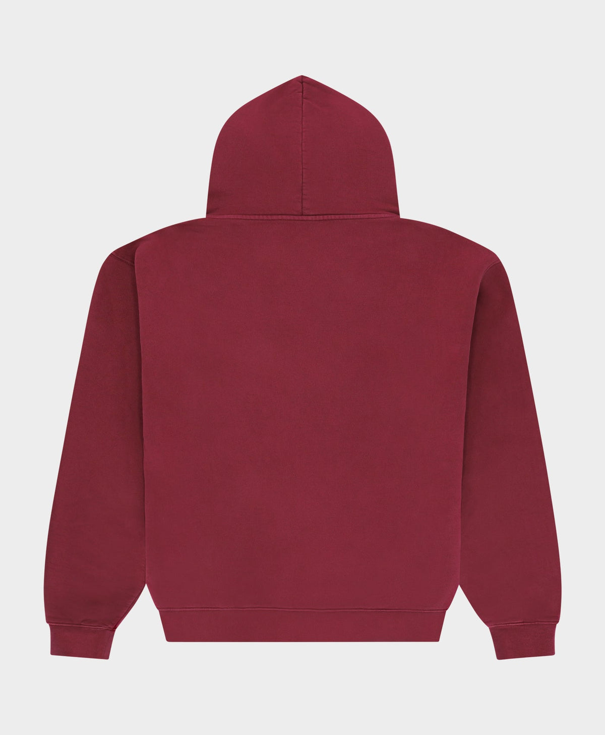 Arbor Antwerp Burgundy Patch Zip-Up Hoodie