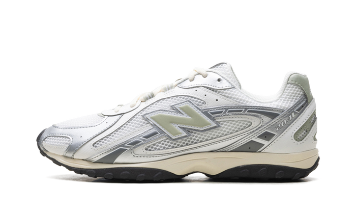 New Balance 204L Silver Metallic Sage Green