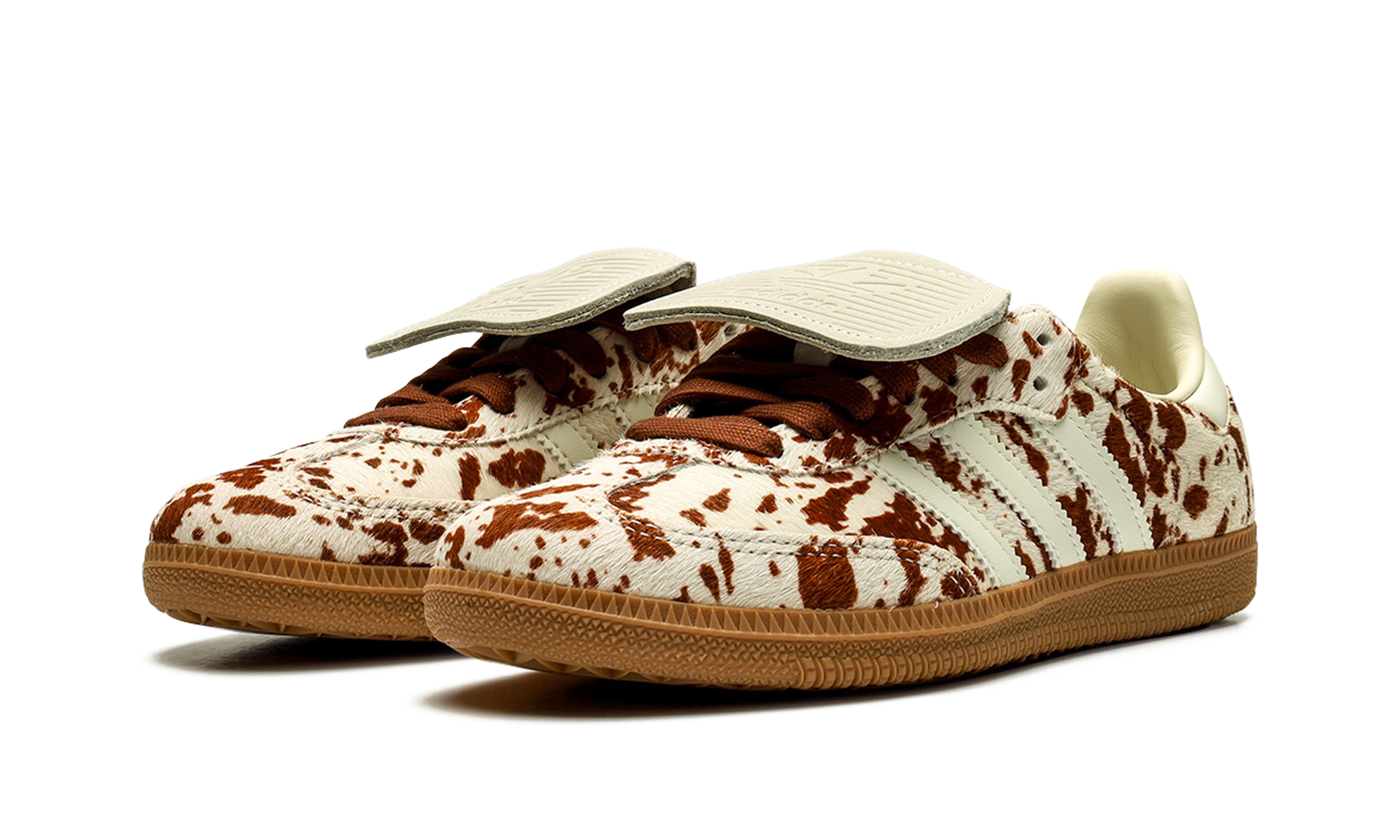 Adidas Samba LT Cow Print Brown White