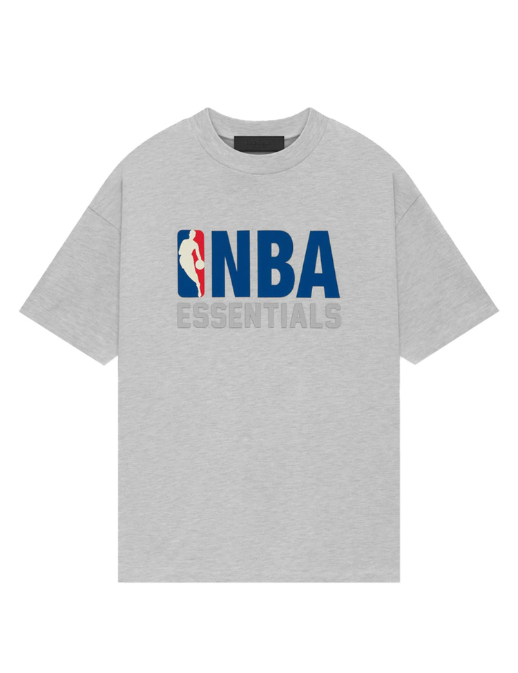 Fear of God Essentials SS Tee Warm Heather NBA