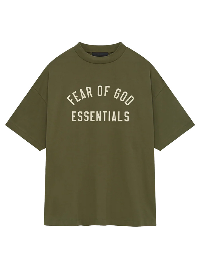 Fear of God Essentials SS Tee Dark Military