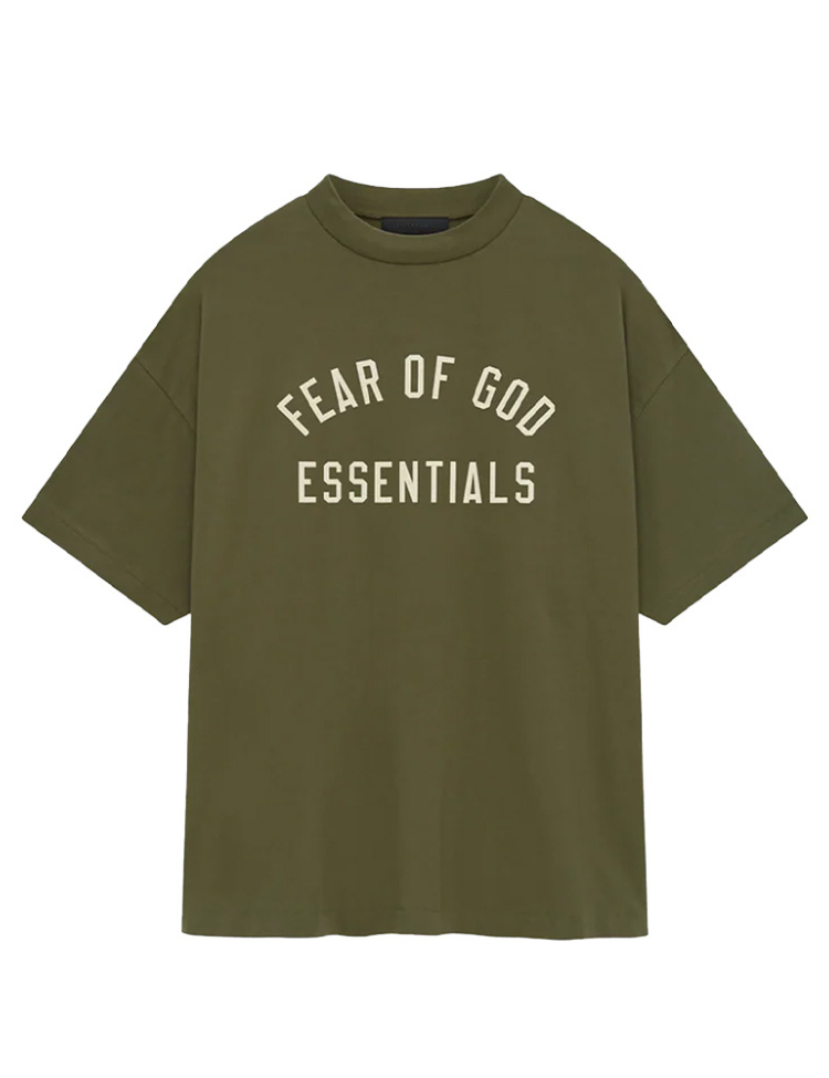 Fear of God Essentials SS Tee Dark Military