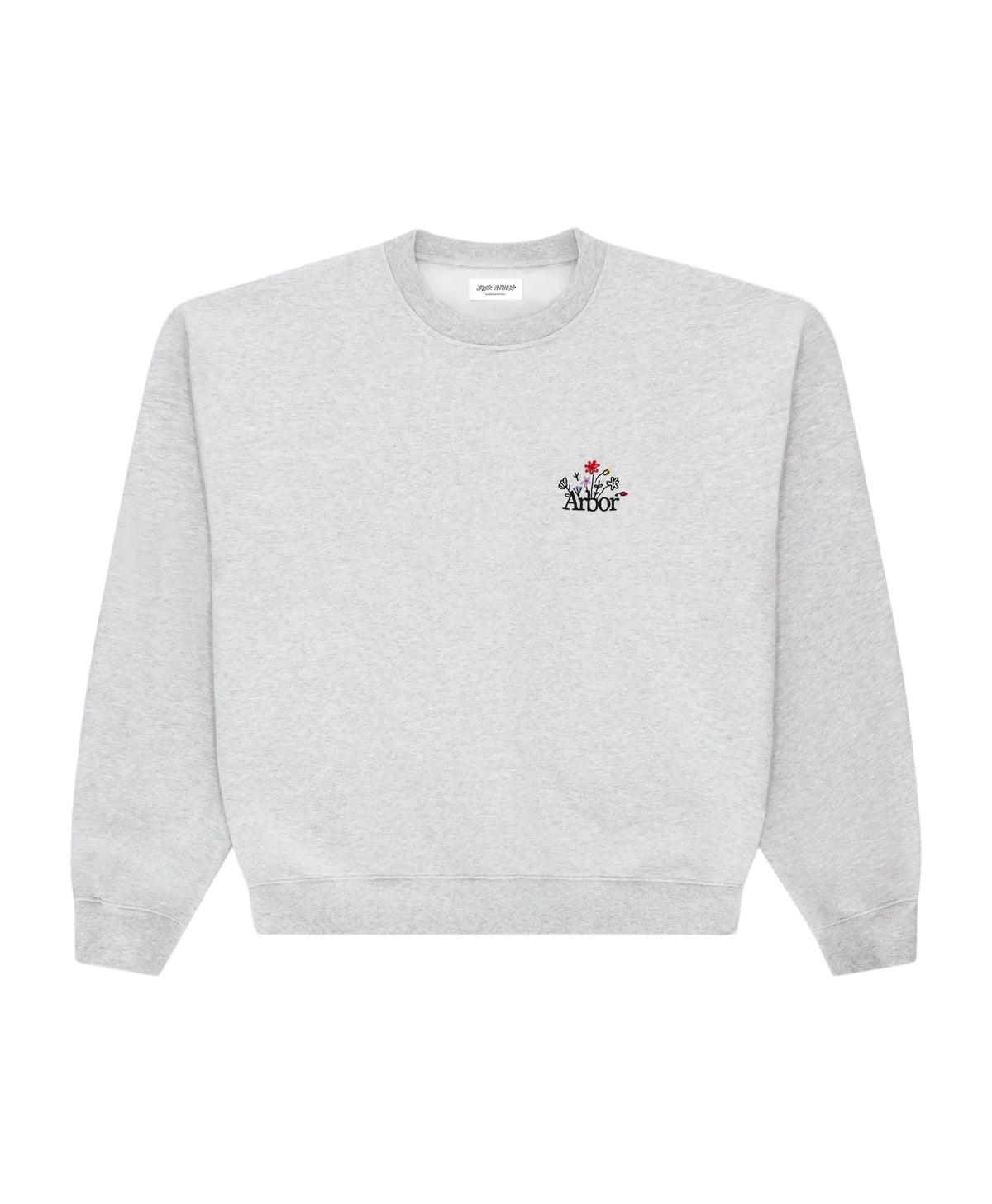Arbor Antwerp Flower Garden Sweater Grijs