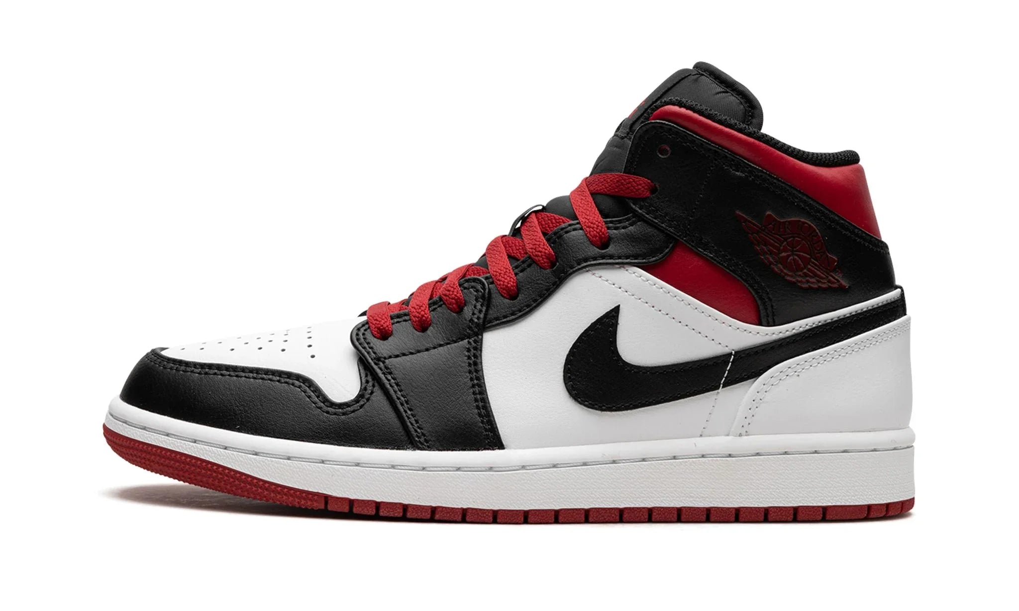 Nike Air Jordan 1 Mid Gym Red Black Toe
