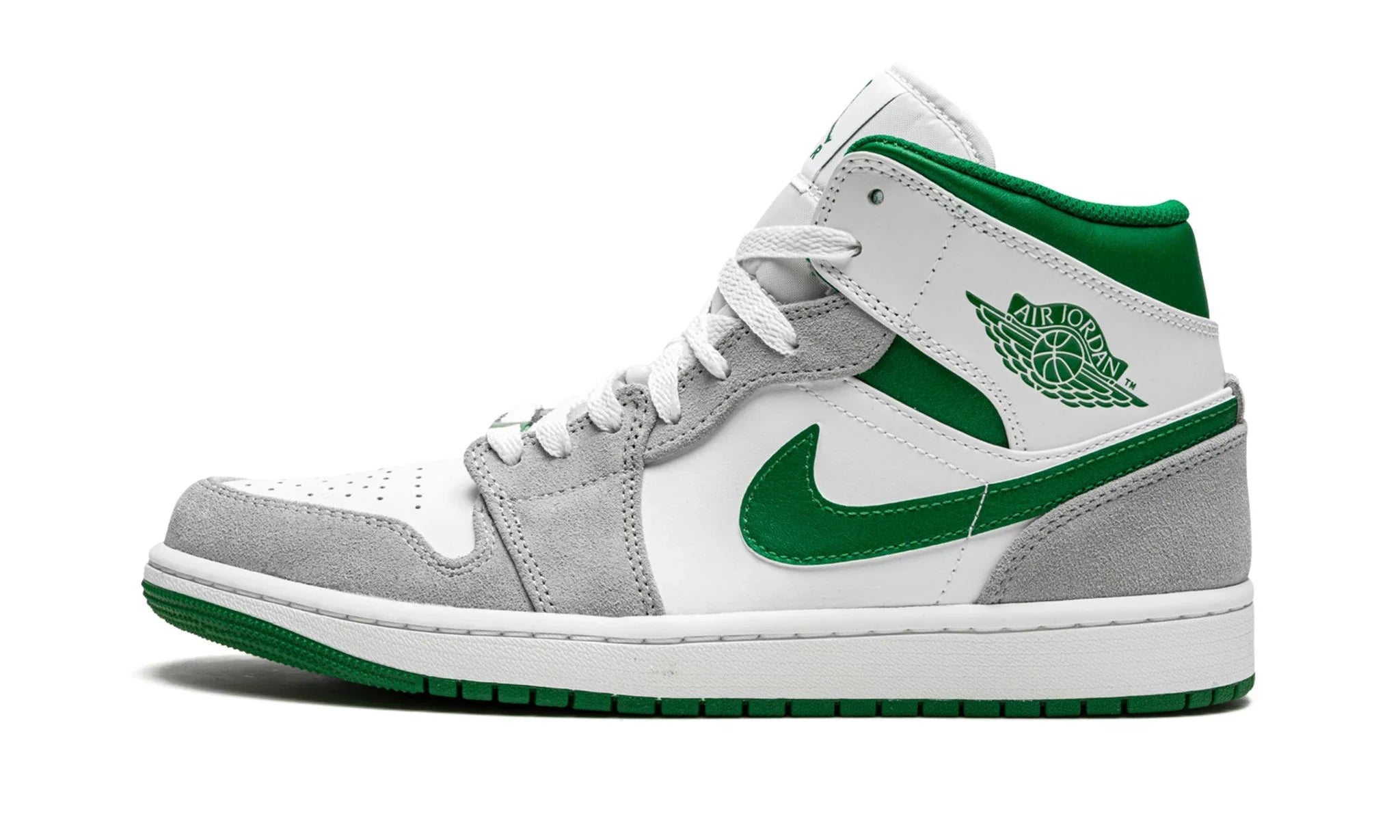 Nike Air Jordan 1 Mid Grey Green