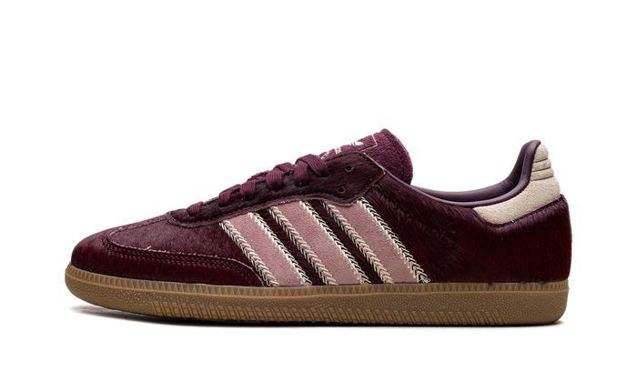 Adidas Samba Maroon Sand Strata Pony
