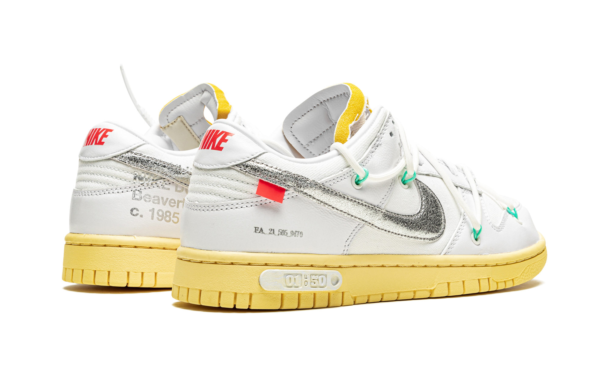 Nike Dunk Low Off White Lot 1