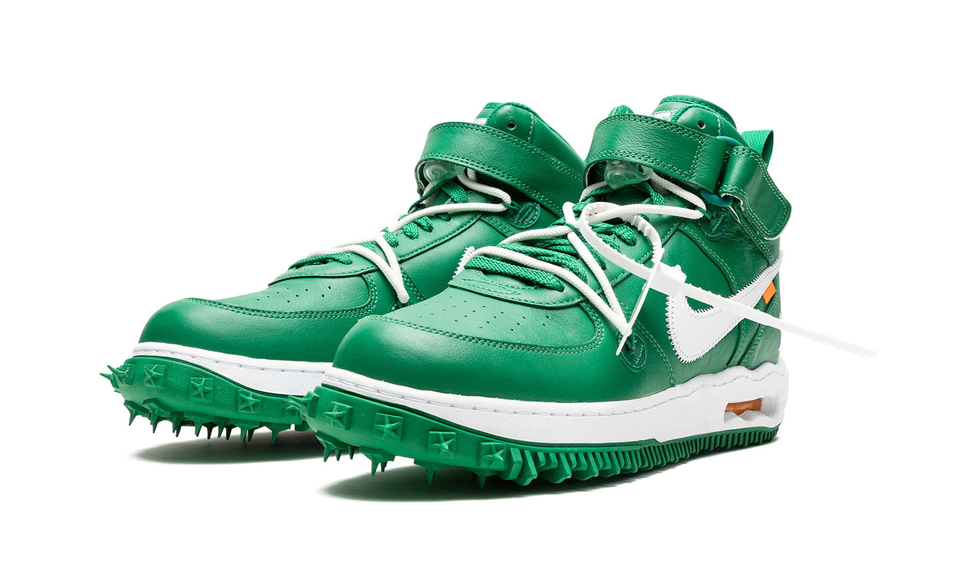 Nike Air Force 1 Mid Off-White Pine Green