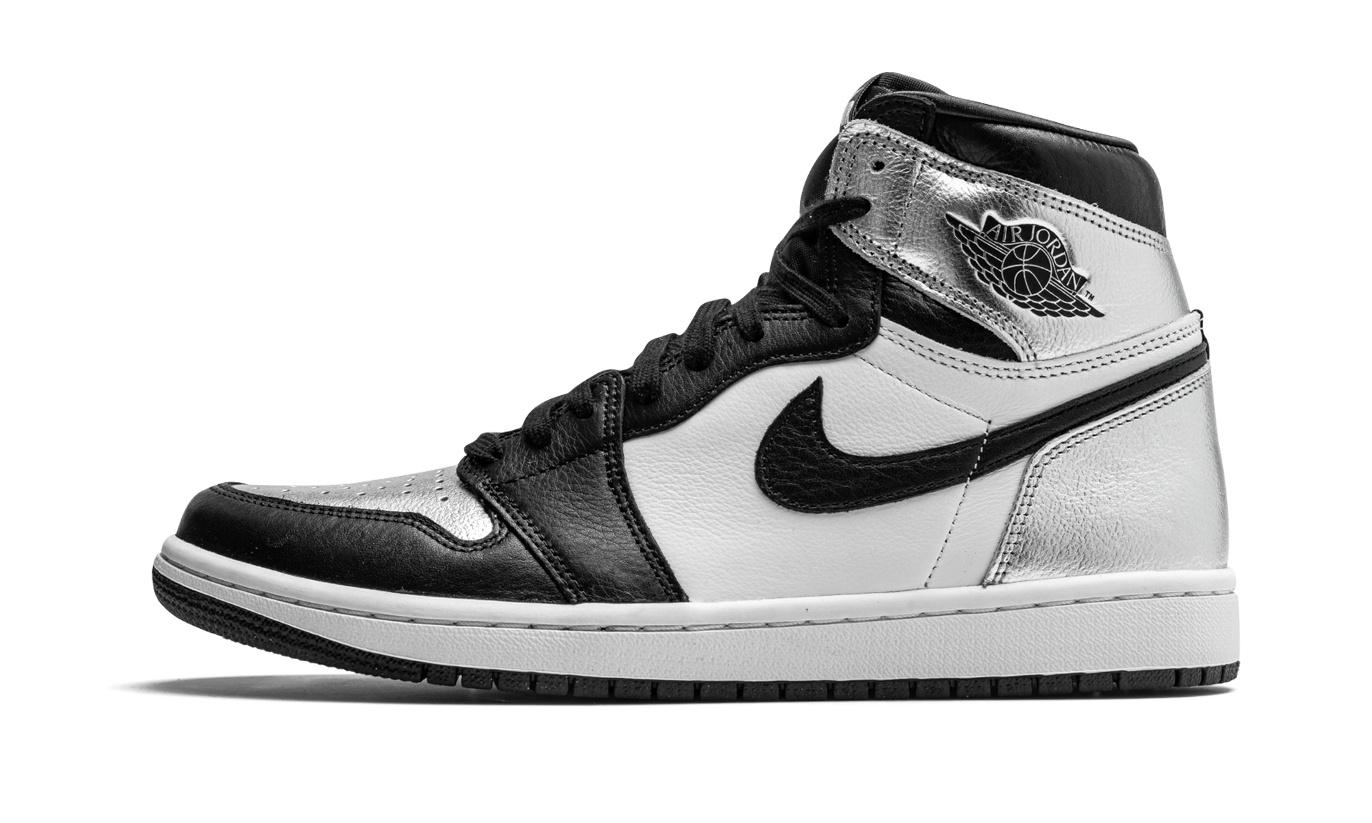 Jordan 1 Retro High Silver Toe