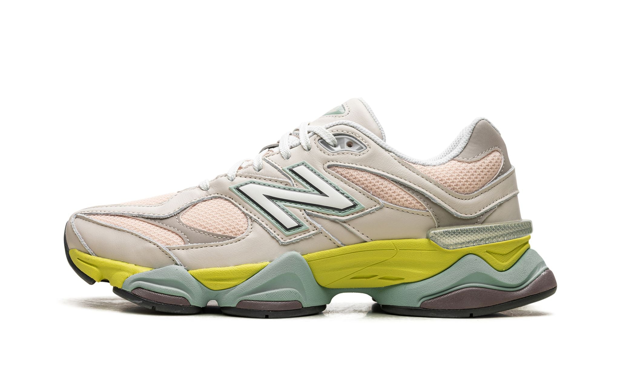 New Balance 9060 Moonbeam Vintage Rose Lime