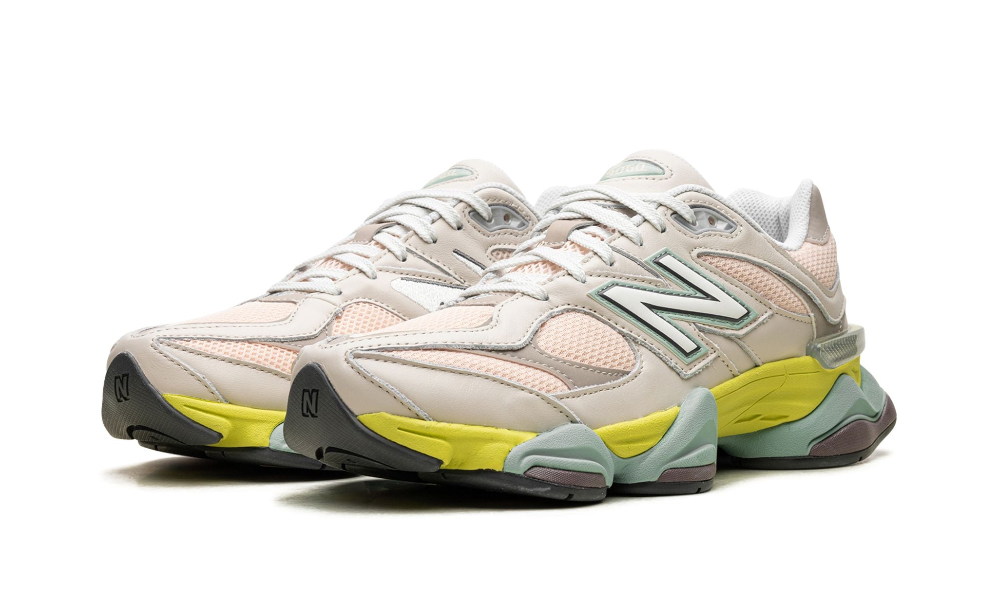 New Balance 9060 Moonbeam Vintage Rose Lime