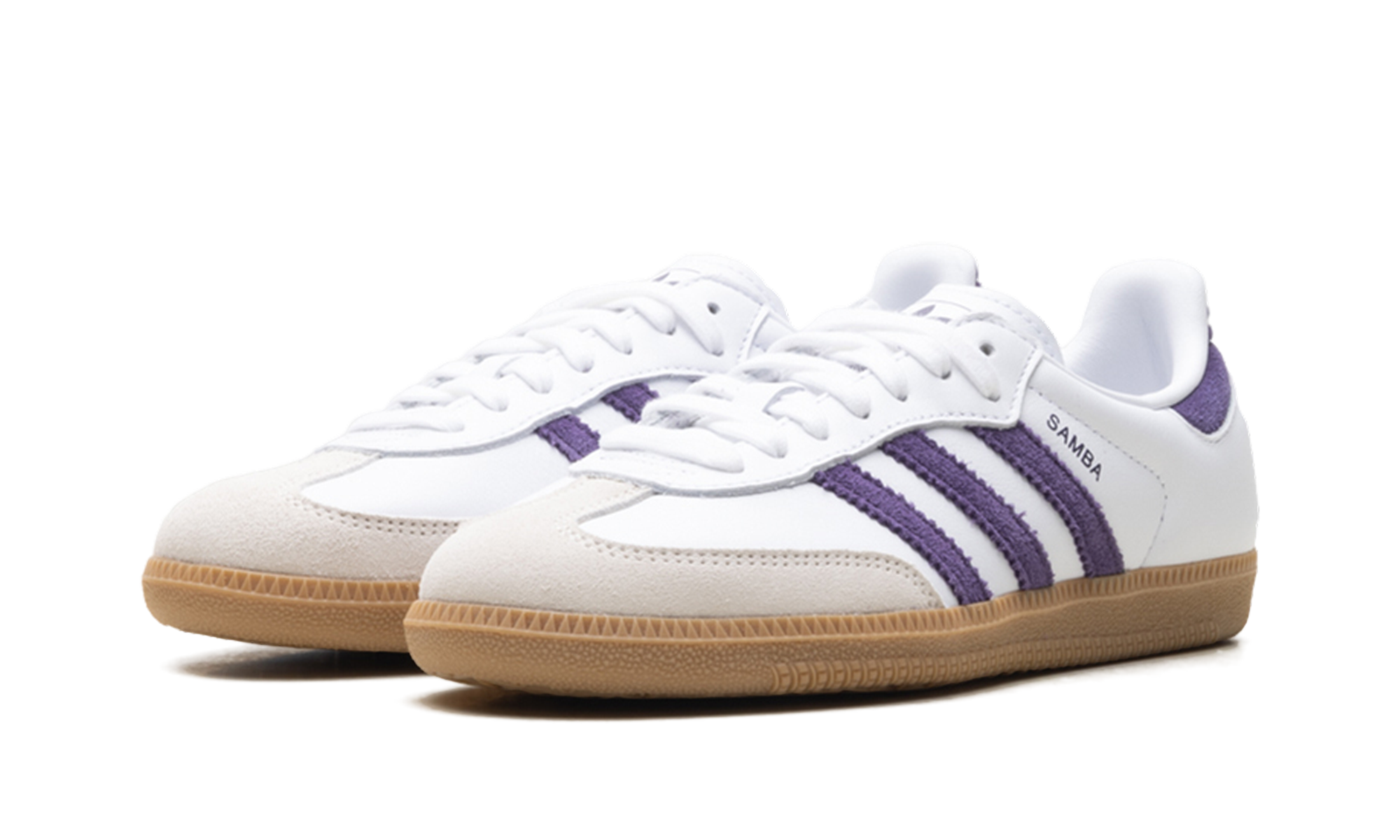 adidas Samba OG White Alumina Aurora Plum