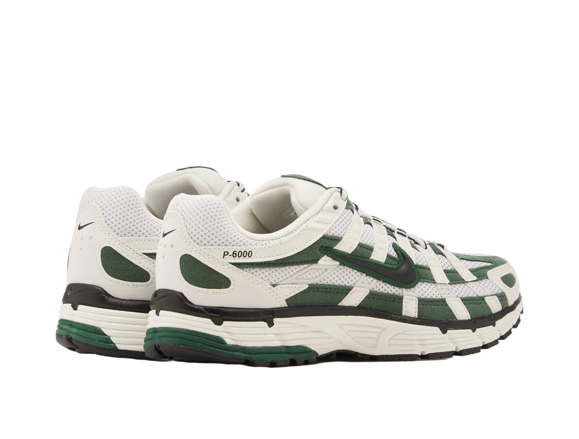 Nike P-6000 Summit White Dark Green