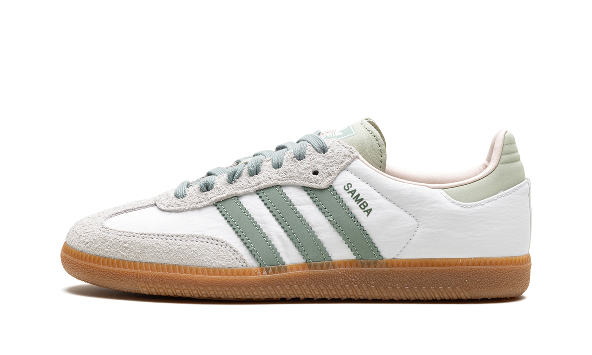 Adidas Samba OG Silver Green Putty Mauve
