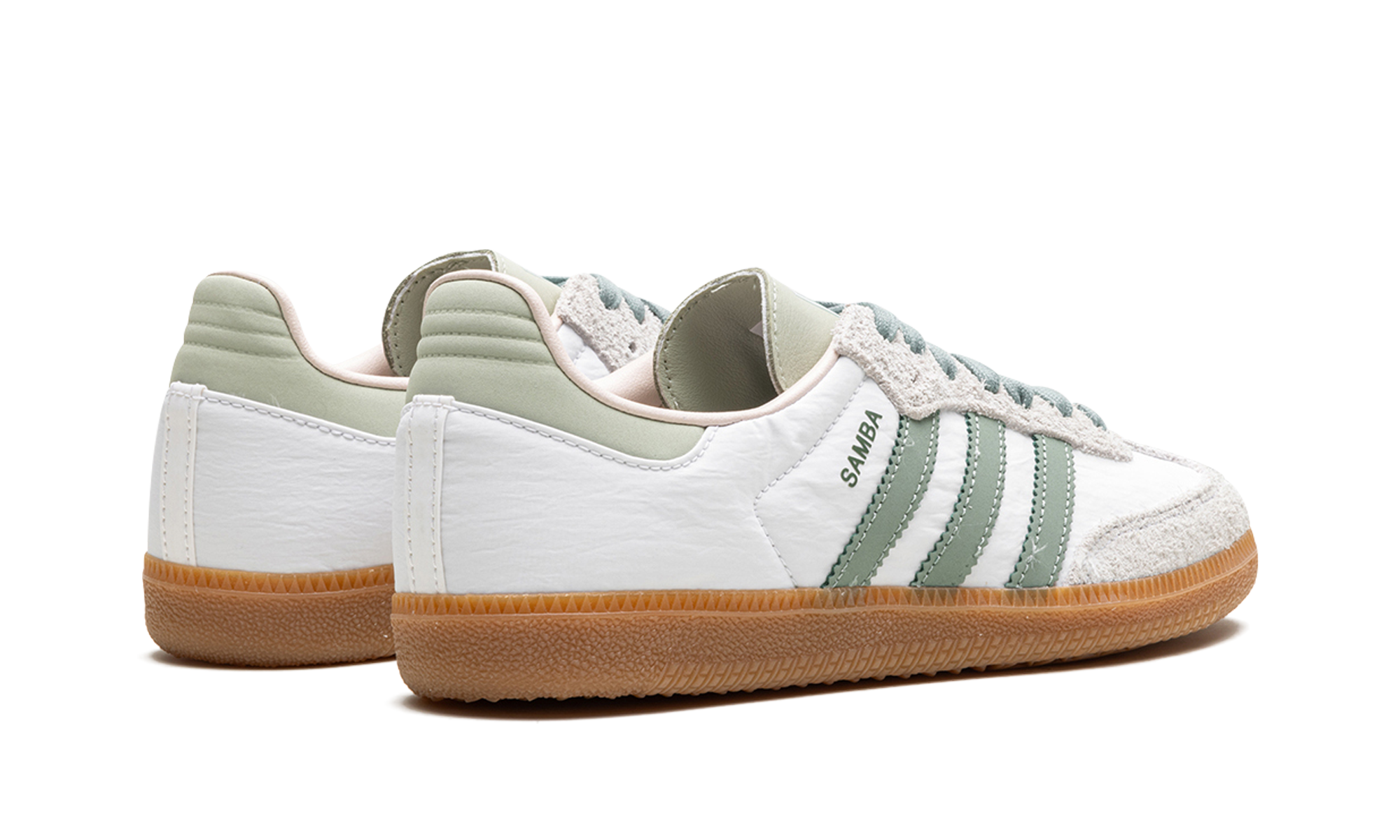 Adidas Samba OG Silver Green Putty Mauve