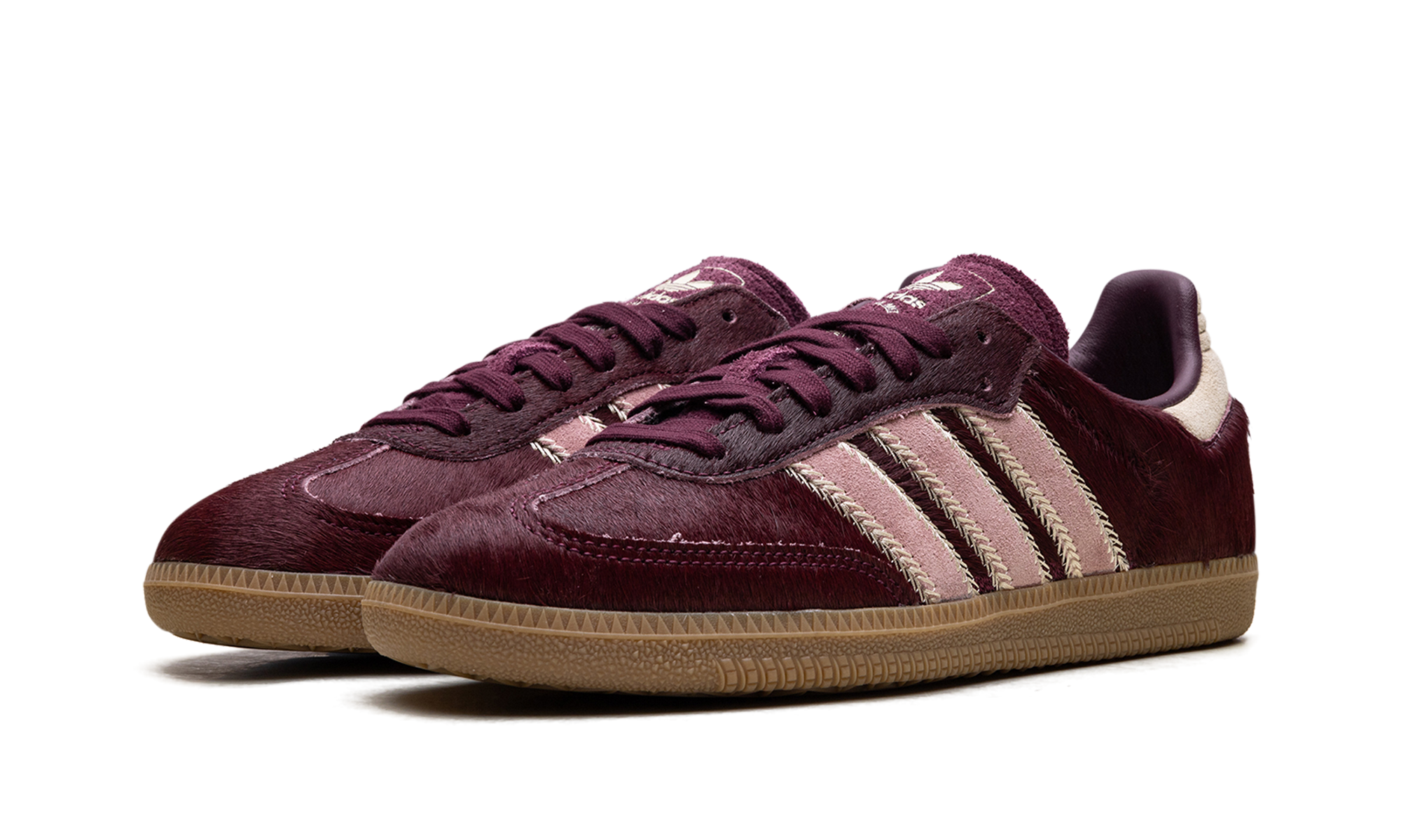 Adidas Samba Maroon Sand Strata Pony