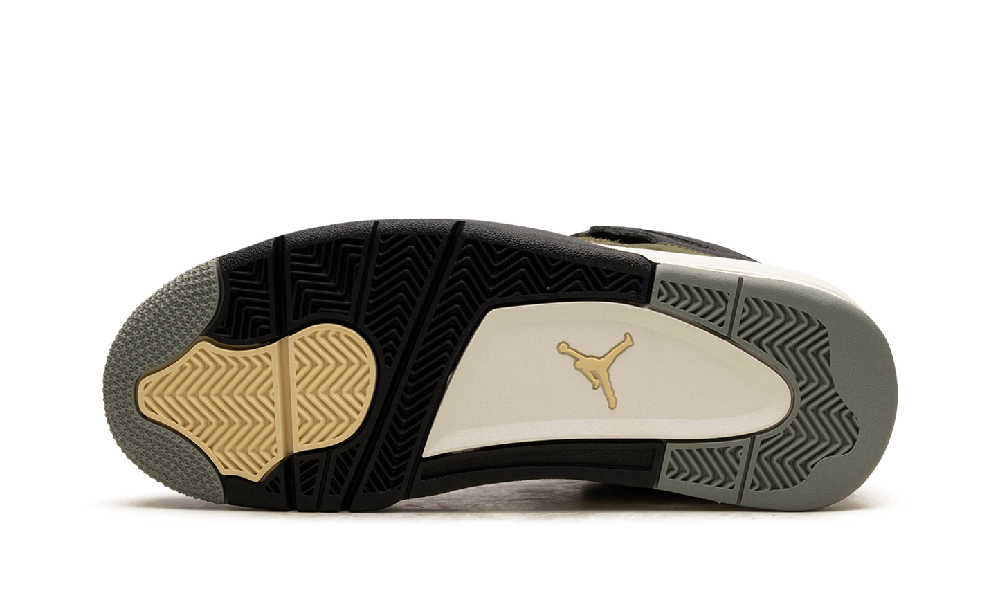 Nike Air Jordan 4 Retro Craft Medium Olive Kids