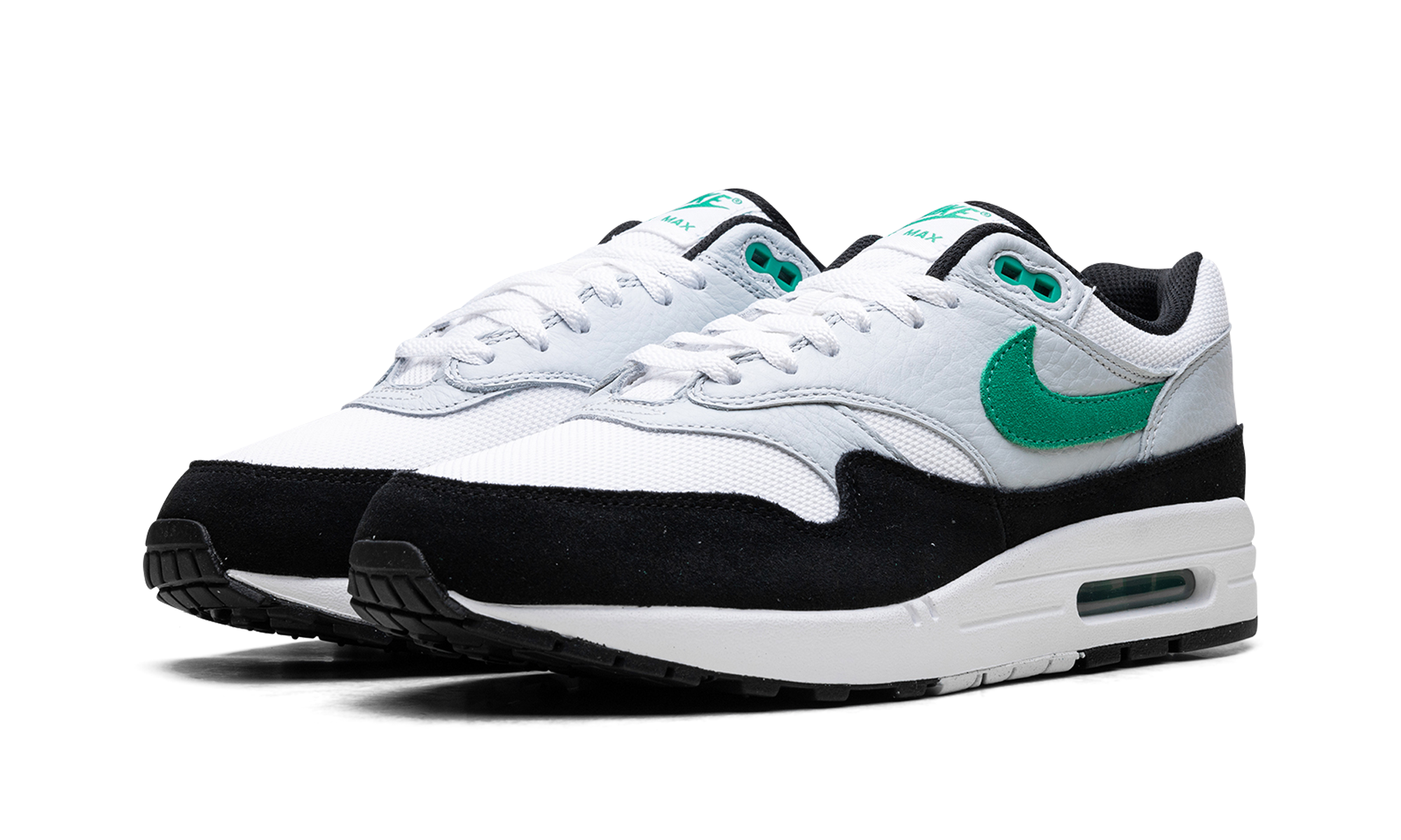 Nike Air Max 1 White Black Stadium Green