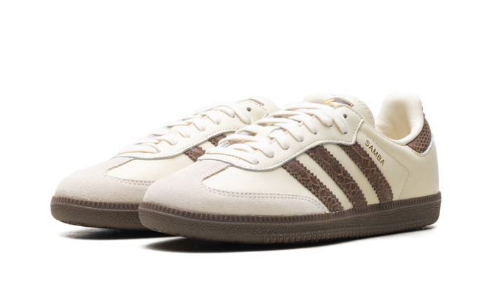 Adidas Samba OG Cream White Snakeskin